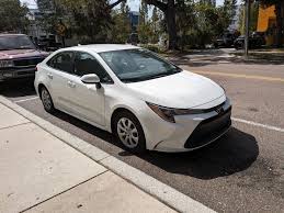 2023 Toyota Corolla Hybrid being prepared for container loading at Tianjin port